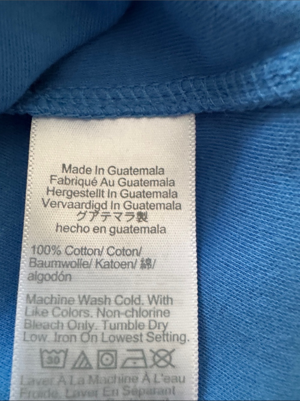 J. Crew V-Neck Short Sleeve Tee in Blue - Picture 4 of 5